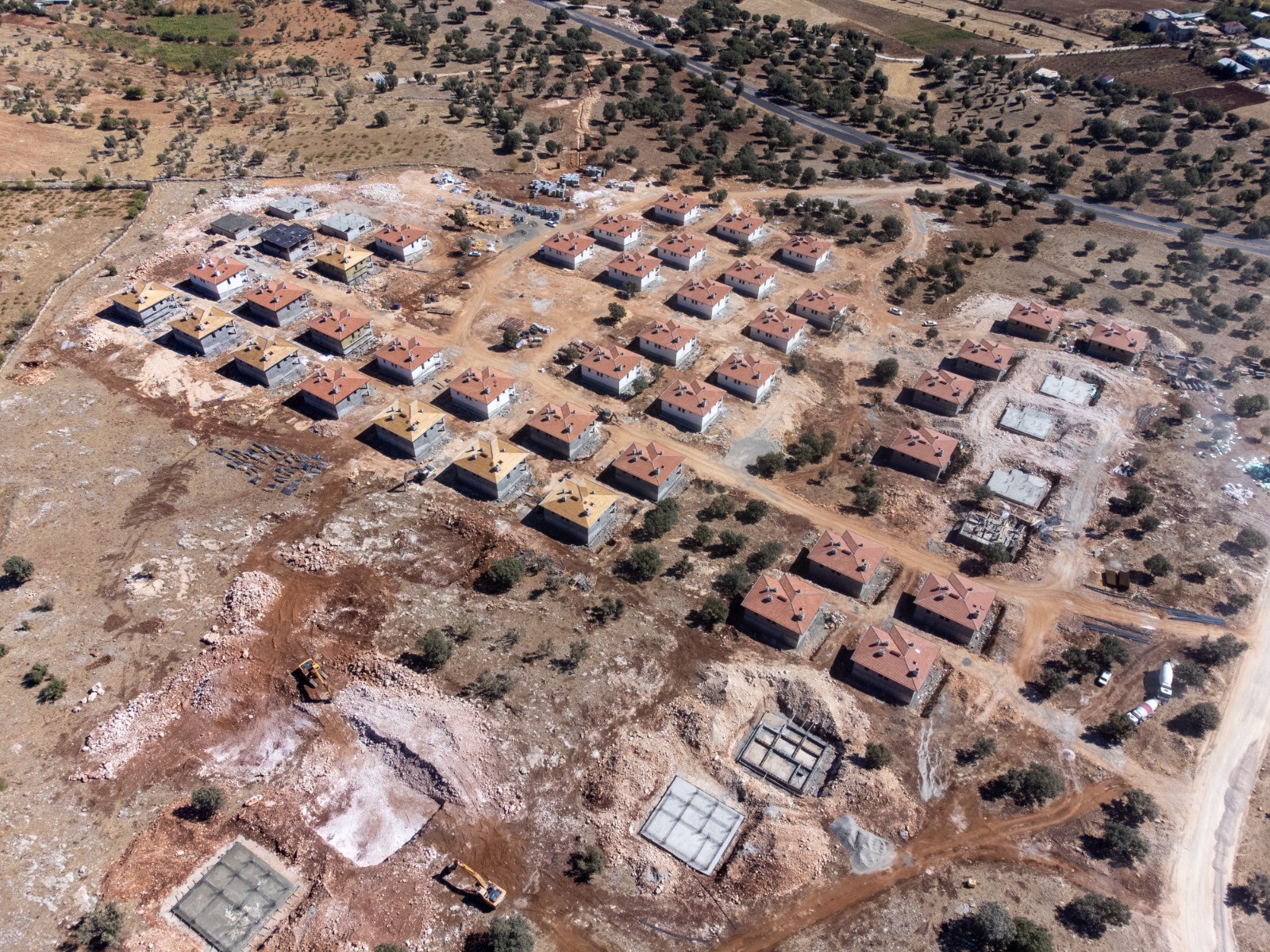 Adıyaman İli 4'üncü Etap Kırsal 500 Deprem Konutu Yapım İşi<br><br>